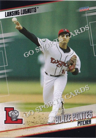 2024 Lansing Lugnuts Blaze Pontes
