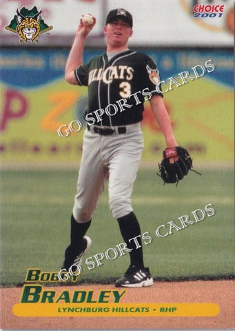 2001 Lynchburg Hillcats Bobby Bradley