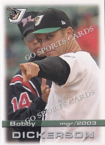 2003 West Tenn Diamond Jaxx Bobby Dickerson