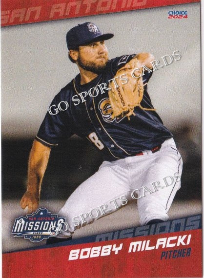 2024 San Antonio Missions Bobby Milacki