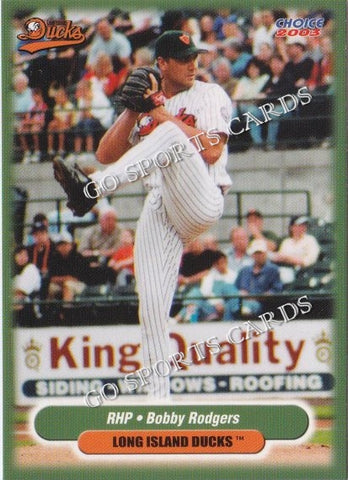 2003 Long Island Ducks Bobby Rodgers