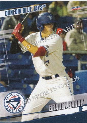 2024 Dunedin Blue Jays Braden Barry