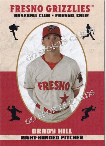 2024 Fresno Grizzlies Brady Hill