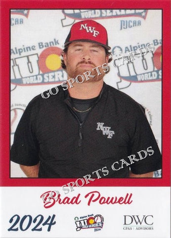 2024 Northwest Florida State Raiders JUCO Brad Powell