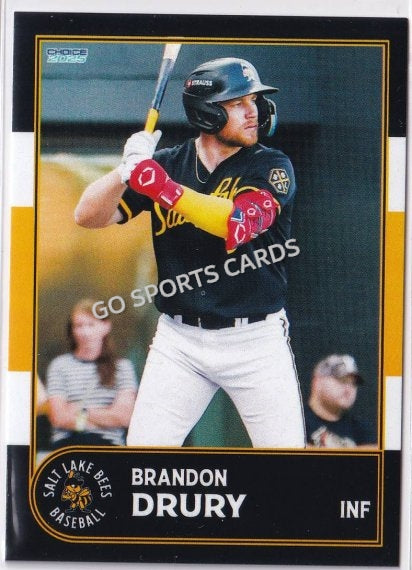 2025 Salt Lake Bees Brandon Drury