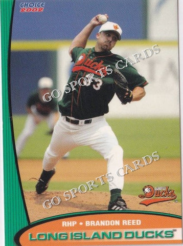 2002 Long Island Ducks Brandon Reed