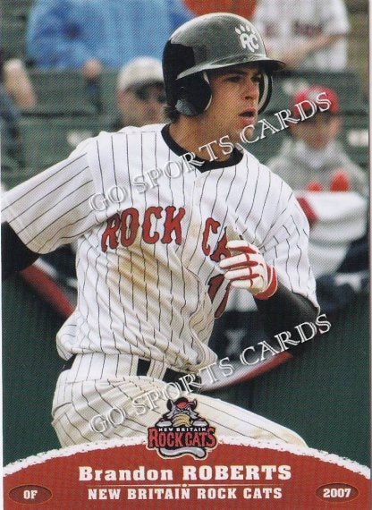 2007 New Britain Rock Cats Brandon Roberts