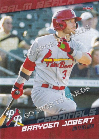 2024 Palm Beach Cardinals Brayden Jobert