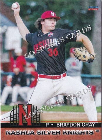 2023 Nashua Silver Knights Braydon Gray