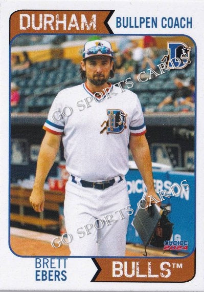 2024 Durham Bulls Brett Ebers
