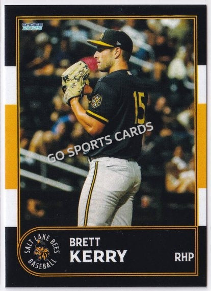 2025 Salt Lake Bees Brett Kerry