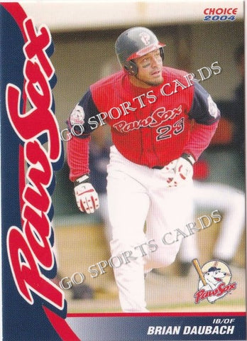 2004 Pawtucket Red Sox Brian Daubach