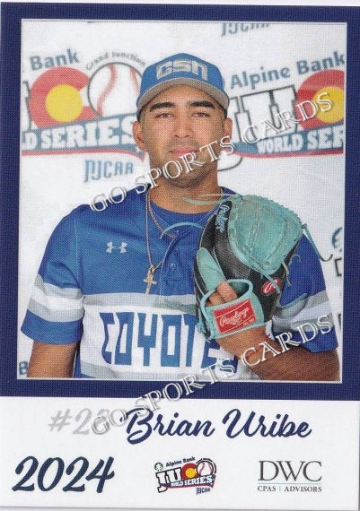 2024 College of Southern Nevada Coyotes JUCO Brian Uribe