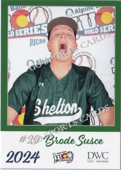 2024 Shelton State Community College Buccaneers JUCO Brode Susce