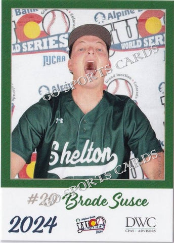 2024 Shelton State Community College Buccaneers JUCO Brode Susce