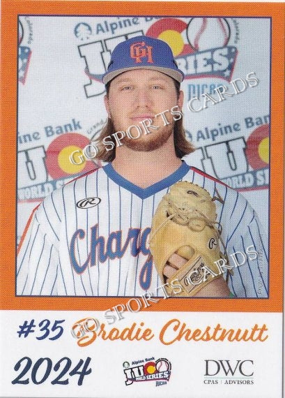 2024 Georgia Highlands College Chargers JUCO Brodie Chestnutt