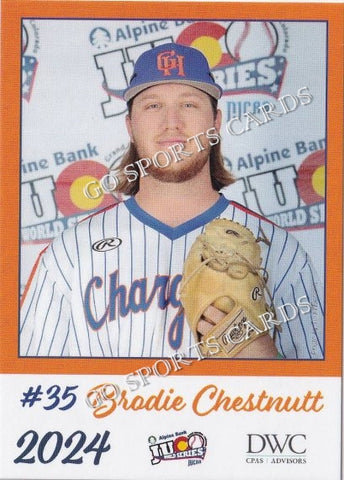2024 Georgia Highlands College Chargers JUCO Brodie Chestnutt