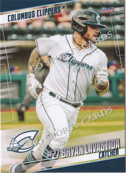 2024 Columbus Clippers Bryan Lavastida