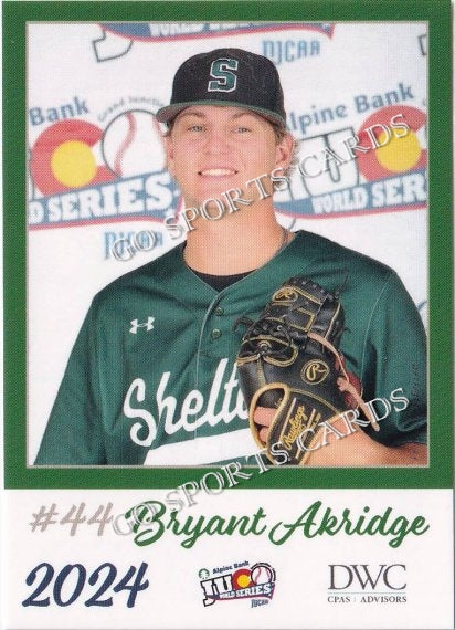 2024 Shelton State Community College Buccaneers JUCO Bryant Akridge