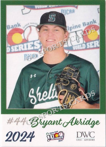 2024 Shelton State Community College Buccaneers JUCO Bryant Akridge
