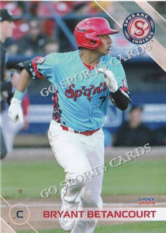 2024 Spokane Indians Bryant Betancourt