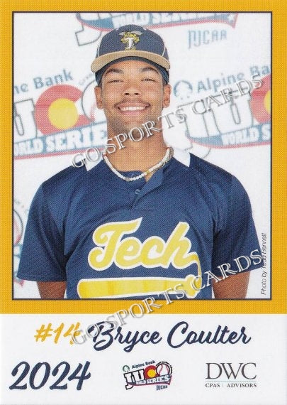2024 Florence Darlington Technical College Stingers JUCO Bryce Coulter