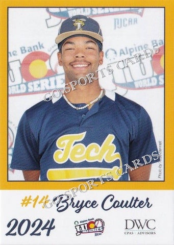 2024 Florence Darlington Technical College Stingers JUCO Bryce Coulter