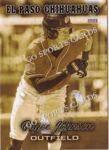 2024 El Paso Chihuahuas Bryce Johnson