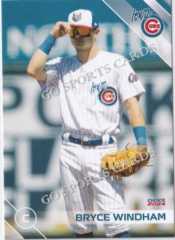 2024 Iowa Cubs Bryce Windham