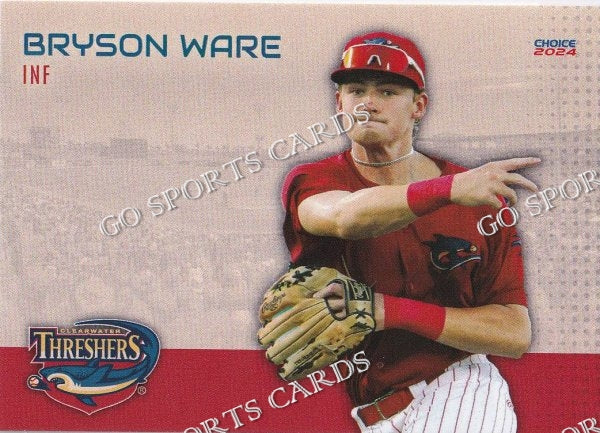 2024 Clearwater Threshers Bryson Ware