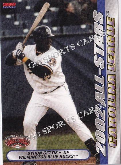 2002 California Carolina League All Star Game Byron Gettis