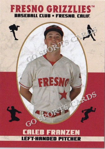 2024 Fresno Grizzlies Caleb Franzen