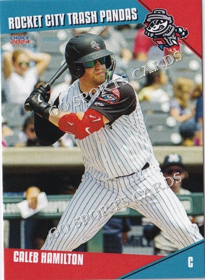 2024 Rocket City Trash Pandas Caleb Hamilton – Go Sports Cards