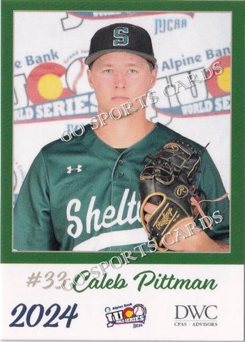 2024 Shelton State Community College Buccaneers JUCO Caleb Pittman