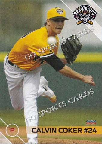 2024 Erie SeaWolves Calvin Coker