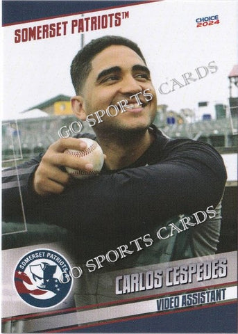 2024 Somerset Patriots Carlos Cespedes