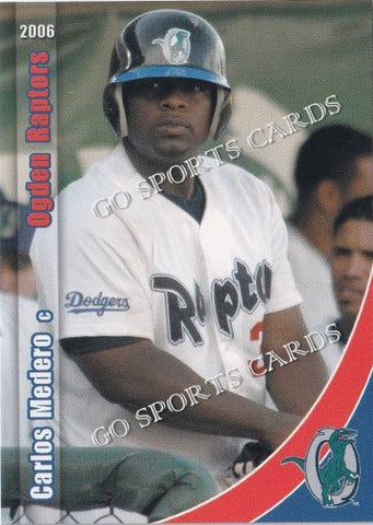 2006 Ogden Raptors Carlos Medero