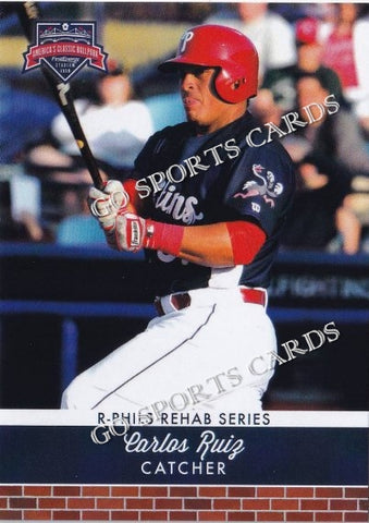 2019 Reading Fightin Phils Rehab Series Carlos Ruiz