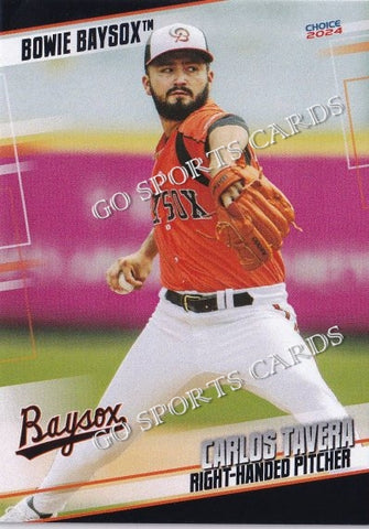 2024 Bowie Baysox Carlos Tavera