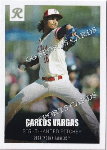 2024 Tacoma Rainiers Carlos Vargas