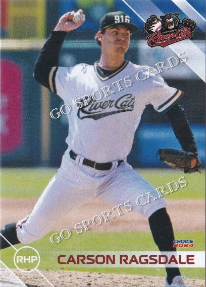 2024 Sacramento River Cats Carson Ragsdale