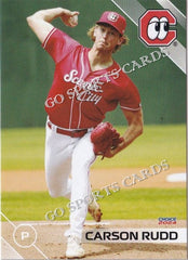 Carson Rudd Baseball 2024 Chattanooga Lookouts Carson Rudd – Go Sports Cards