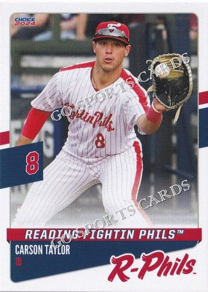Carson Read 2024 Reading Fightin Phils Carson Taylor – Go Sports Cards