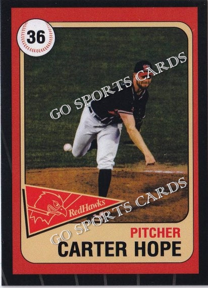 2019 Fargo Moorhead RedHawks Carter Hope