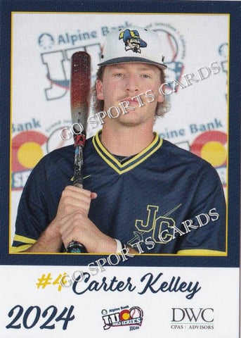 2024 Johnson County Community College Cavaliers JUCO Carter Kelley