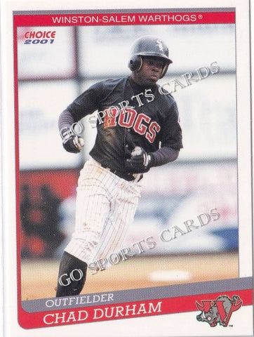 2001 Winston Salem Warthogs Chad Durham