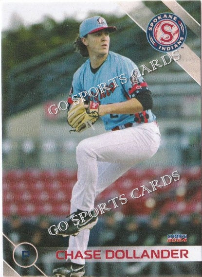 2024 Spokane Indians Chase Dollander