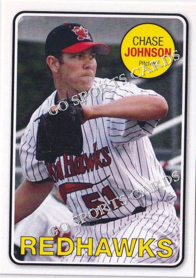 2013 Fargo Moorhead RedHawks Chase Johnson