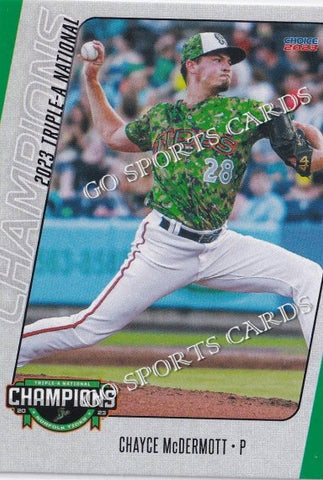 2023 Norfolk Tides Champions Chayce McDermott