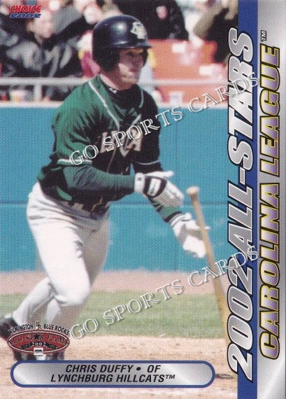 2002 California Carolina League All Star Game Chris Duffy